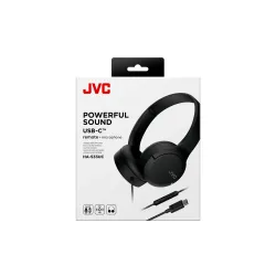Słuchawki przewodowe JVC HA-S33UCBU Nauszne Czarny