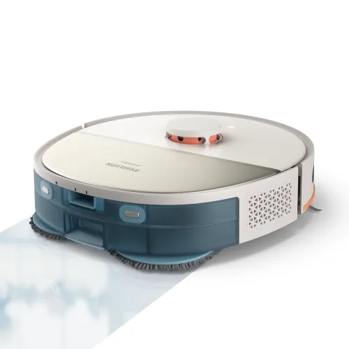 Robot sprzątający Philips Aqua 5000 XU5100/20 Funkcja mopowania Stacja oczyszczająca Tworzenie mapy pomieszczenia 66dB