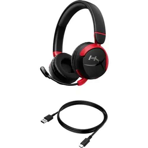 Słuchawki bezprzewodowe z mikrofonem HyperX Cloud Mini Wireless Nauszne Czarny