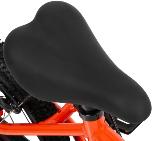 Rower dziecięcy HUFFY Literide Kids 16 cali dla chłopca Pomarańczowo-czerwony