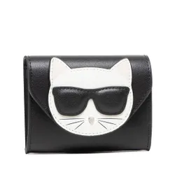 KARL LAGERFELD Küçük Kadın Cüzdanı 220w3219 Siyah / Mult A908