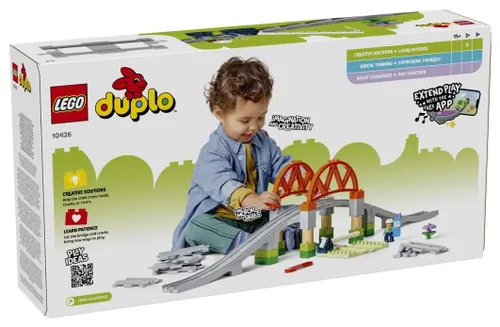 LEGO Duplo Town 10426 Most i tory kolejowe - zestaw rozszerzający