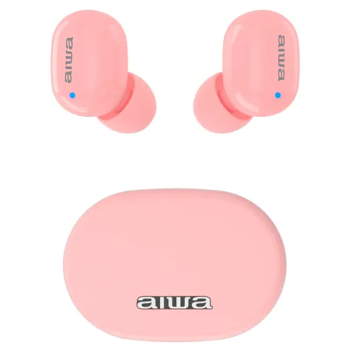 Słuchawki bezprzewodowe Aiwa EBTW-150PK Dokanałowe Bluetooth 5.0 Różowy