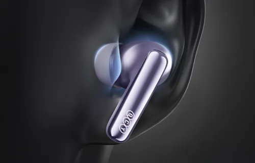 Słuchawki dokanałowe QCY MeloBuds N70 TWS Złoty