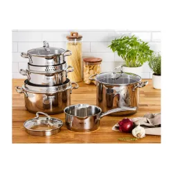 Garnek Tefal Duetto+ G7197955 Indukcja Stal nierdzewna 6,1l