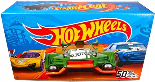 Zestaw 50 pojazdów HOT WHEELS v6697 GVC56 ZESTAW 50 AUT