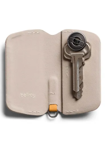 Skórzane etui na klucze Bellroy Key Cover (third edition) - tahini