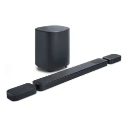Soundbar JBL BAR 1000 MkII Czarny 7.1.4-kanałowy, Bezprzewodowy Subwoofer, 4K, Dolby Atmos, HDMI eARC, DTS:x, MultiBeam™ 3.0