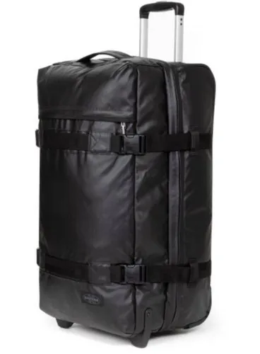 Сумка на колесиках чемодан Eastpak Transit'R L-tarp black