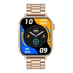 Smartwatch COLMI P80 Stalowy złoty