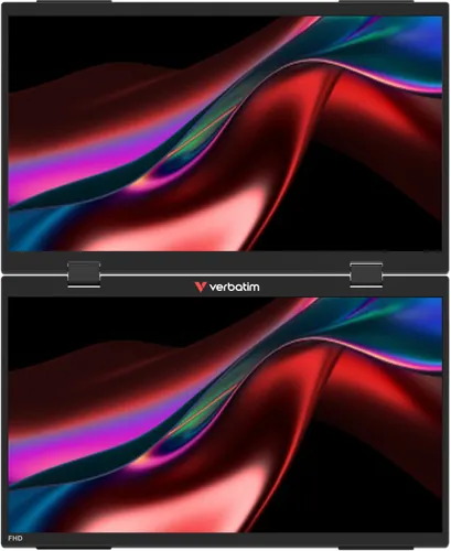 Monitor VERBATIM Dual Monitor Essentials 15.6" 1920x1080px IPS