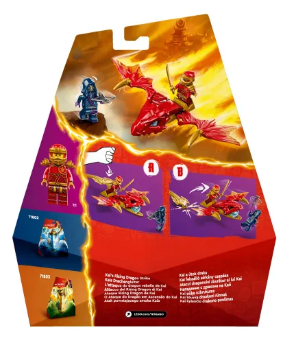 LEGO 71801 NINJAGO Atak powstającego smoka Kaia