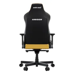 Fotel Anda Seat Kaiser 3E XL Gamingowy do 150kg Tkanina Żółty