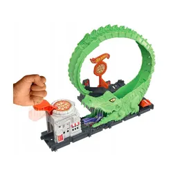 Hot Wheels Zestaw tematyczny pętla krokodyla