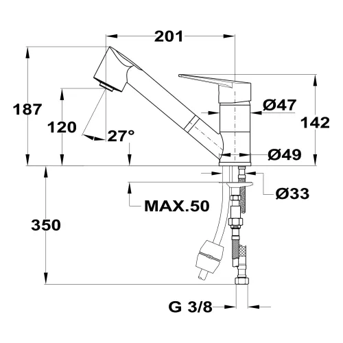 Bateria Teka IN 978 Chrom