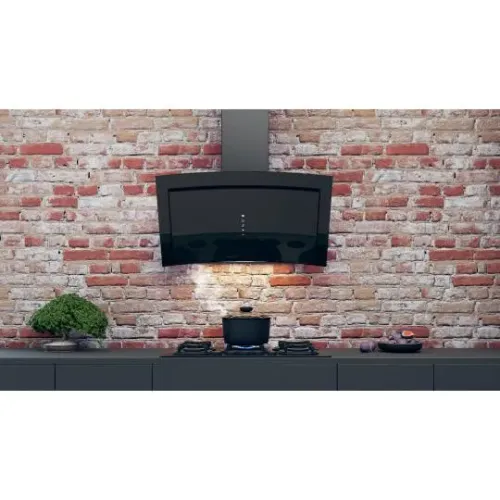 Okap VDB Genius 90 Black Czarny