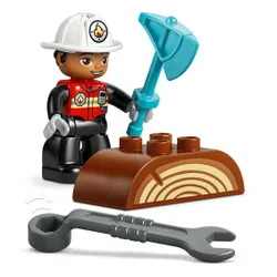 LEGO 10473 DUPLO Wóz strażacki z wężem i strażakiem