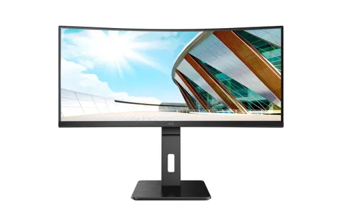 Monitor AOC CU34P2A Curved 34" UWQHD VA 100Hz 1ms Zakrzywiony