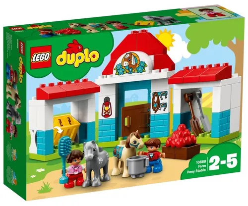 Конструктор Lego Duplo конюшня с пони (10868)