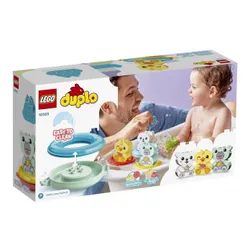 LEGO Duplo 10965 веселье в ванне: плавающий поезд с животными