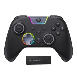 Pad EasySMX X05Pro do Nintendo Switch, PC Bezprzewodowy Czarny