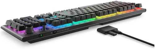 Klawiatura gamingowa Dell Alienware AW920K Cherry MX Red bezprzewodowa mechaniczna podświetlana czarna