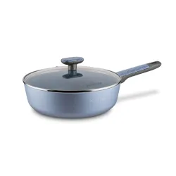 Patelnia nieprzywierająca z uchwytem i pokrywką STARKE PRO DOUBLE 28 cm