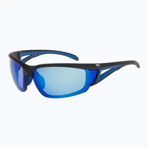 Okulary przeciwsłoneczne GOG Lynx matt black/blue/polychromatic white-blue