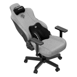 Fotel Anda Seat Kaiser 3E XL Gamingowy do 150kg Tkanina Szary