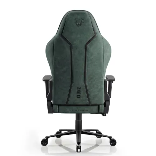 Fotel Diablo Chairs X-One 2.0 King Forest Green Gamingowy do 160kg Tkanina Czarno-Zielony