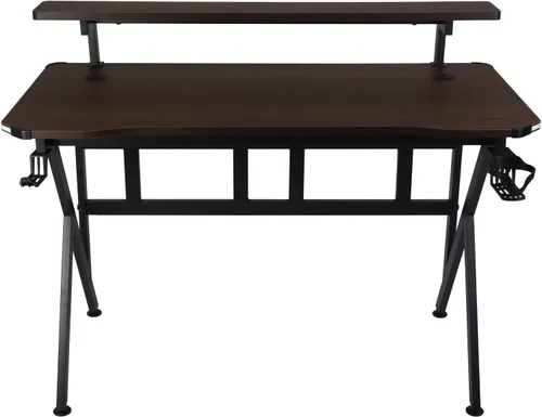 Biurko gamingowe COBRA CRF4012 RGB Brązowy