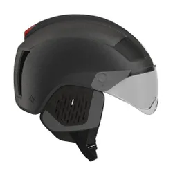 Kask rowerowy LAZER Nova KinetiCore Czarny Miejski z lampką (rozmiar M)