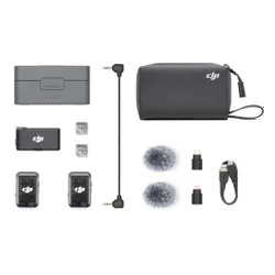 System bezprzewodowy DJI Mic 2 (2 TX + 1 RX)