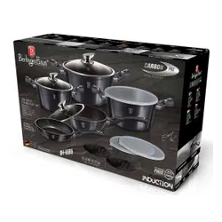Zestaw garnków BERLINGER HAUS Carbon Pro Edition BH-6886 (13 elementów)