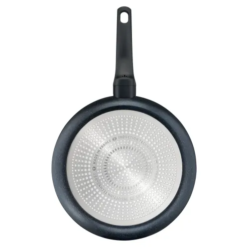 TEFAL Black Stone 24 cm czarna - patelnia nieprzywierająca