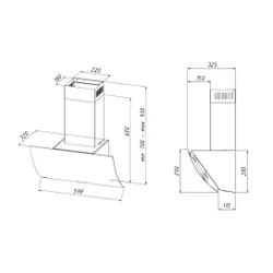 Вытяжка Akpo WK - 4 Clarus 60 Белый