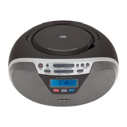 Radioodtwarzacz Aiwa Boombox BBTU-400SL Bluetooth Srebrny