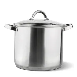 Garnek ze stali nierdzewnej z pokrywką FABIO 8,5 l