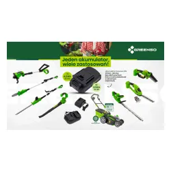 Nożyce do żywopłotu / trawy GREENSO UAO011 20V akumulatorowe