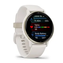 Умные Часы Garmin Vivoactive 5 кремово-злотый