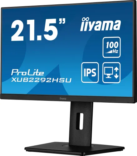 Monitor iiyama ProLite XUB2292HSU-B6 21,5" Full HD IPS 100Hz 0,4ms MPRT