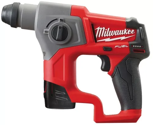 SDS-PLUS Milwaukee Yakıt Punch M12 CH-202C (2x Pil + Şarj cihazı + Kılıf)