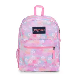 JanSport Cross Town Kız Sırt Çantası-neon papatya