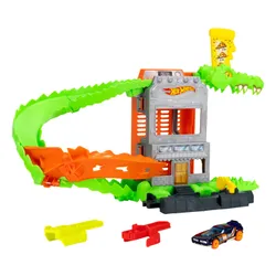 Tor Hot Wheels City Krokodyl Atak na pizzerię JHL93