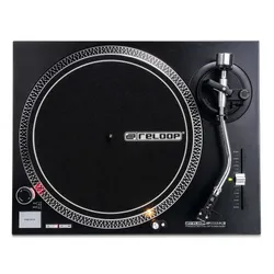 Gramofon RELOOP RP-2000 MK2 Czarny, Manualny,Napęd bezpośredni,USB,Wkładka by Ortofon,Prędkość odtw. 33 1/3,45 obr./min