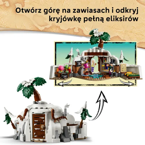 LEGO 75641 ONE PIECE: Убежище доктора Хилюлука, набор кубиков 9+
