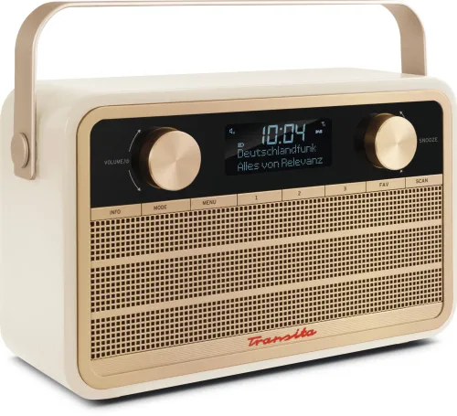 Radioodbiornik TechniSat Transita 120 Radio FM DAB Beżowy