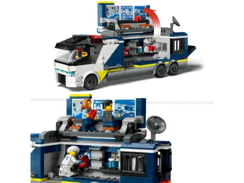 Конструктор LEGO City 60418 полицейский грузовик с криминальной лабораторией