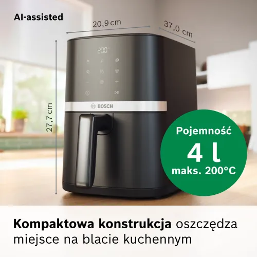 Air Fryer Frytkownica beztłuszczowa BOSCH MAF24AB0 4l 6 automatycznych programów