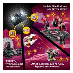 LEGO 75427 Star Wars SMART Play Pojedynek w sali tronowej i A-Wing